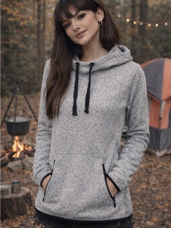 Old Navy Tops - Old Navy Active- Women's Grey Hoodie Size Medium